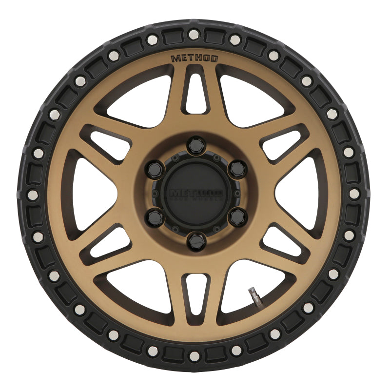 Method Wheels MR312 Street-Loc V.3 17x9 Bronze/Black Wheel, -12mm Offset, 6x5.5 Bolt Pattern