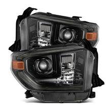 AlphaRex 14-21 Toyota Tundra PRO-Series Projector Headlights Black w/Seq. Sig. + DRL