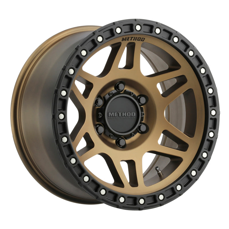 Method Wheels MR312 Street-Loc V.3 17x9 Bronze/Black Wheel, -12mm Offset, 6x5.5 Bolt Pattern