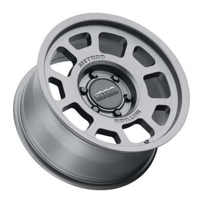 Method Wheels MR705 17x8.5-Inch 6x5.5-Inch Titanium Bead Grip Wheel, 0mm Offset