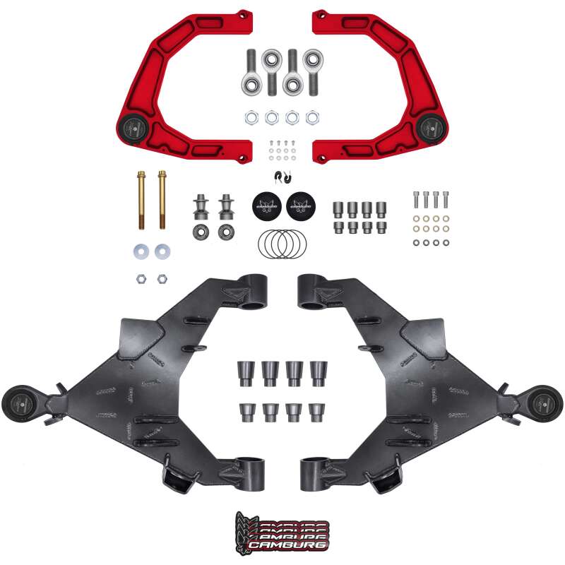 Camburg CAM-310217-K-RED KINETIK Trail Series Long Travel Kit for 2022-2024 Toyota Tundra