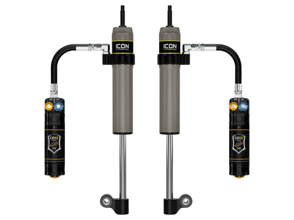 ICON 57826XP 2.5 Aluminum Series Rear Shocks with Remote Reservoir and CDXS for 2010-2014 Toyota Tacoma