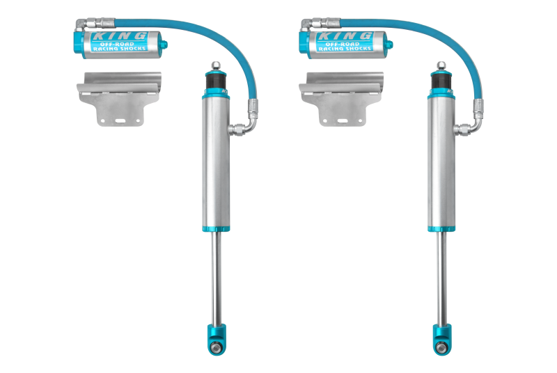 King Shocks 25001-121 Rear 2.5-Inch Remote Reservoir Shocks for 2005-2015 Toyota Tacoma 6-Lug