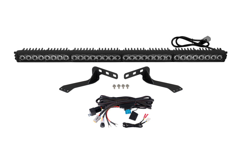 Diode Dynamics DD8672 Stealth SS40 Pro LED Light Bar Kit for 2014-2021 Toyota Tundra, White Combo Beam with Amber Backlight