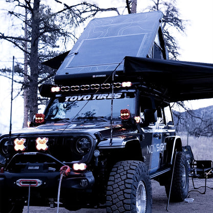 Lensun 240W 12V Black Flexible Solar Panel for Roof Tent