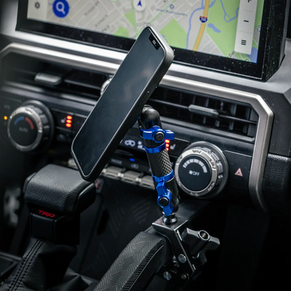 2024+ Toyota Tacoma & 2025+ Toyota 4Runner Passenger Side Grab Handle Mount with MagSafe Charging Phone Holder